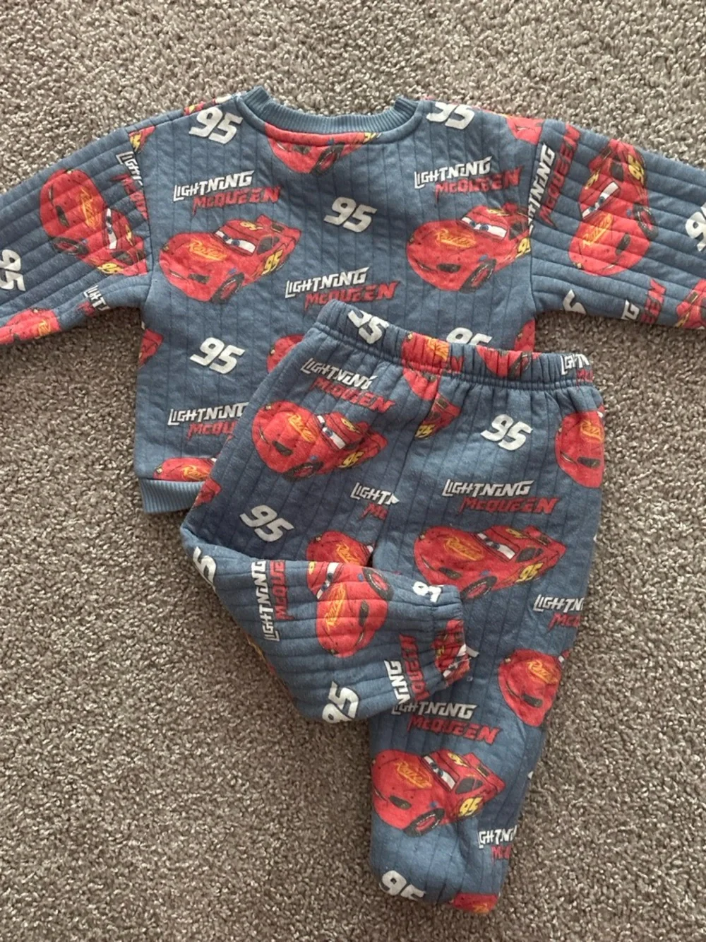 Blue Lightning McQueen Kids Swear Set